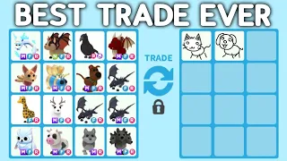 100 BEST ADOPT ME TRADES!