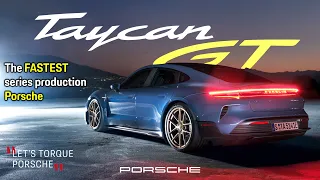 Ready For Takeoff. Porsche Taycan Turbo GT Fully Revealed