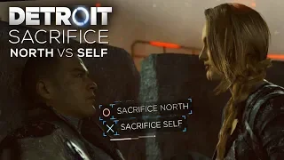 Sacrifice North vs Sacrifice Markus Self - DETROIT BECOME HUMAN