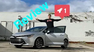 2019 Toyota Corolla Hatchback (Review)