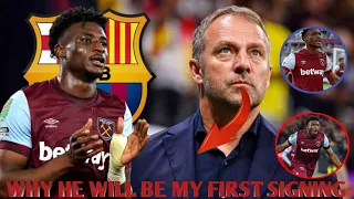 🚨 OFFICIAL IS HI🚨 ✅ 🚨Barcelona transfer. New Hansi Flick my first signing will be Muhammad kudus