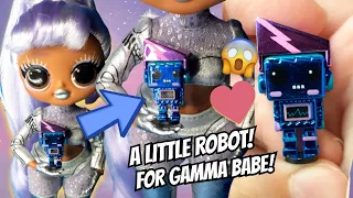 A LITTLE ROBOT FOR GAMMA BABE!😱😍/ LOL Surprise OMG/ Review from Gamma Babe