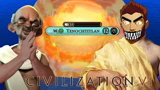 Nuclear Armageddon in 11 minutes | Civilization 6