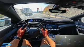 2023 PEUGEOT 508 GT 1.5 BLUEhdi - POV Test Drive I 4K