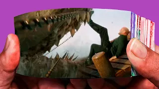 Megalodon Chases Jonas Scene | MEG 2"Flipbook"