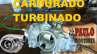 Carburador turbinado faça já o seu (Moto)