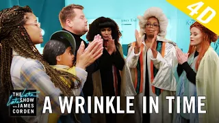 'A Wrinkle in Time' 4D w/ Oprah, Reese Witherspoon & Mindy Kaling