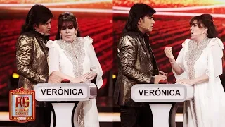 Así sería la escena de amor entre Albertano y Verónica Castro en una telenovela | Pequeños Gigantes