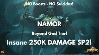 NAMOR (6-Star Rank 3) | Beyond God Tier DAMAGE | MCOC