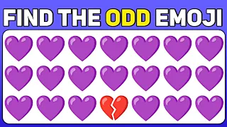 Find The ODD One Out | Find The ODD Emoji | 16 Level's | Emoji Quiz!