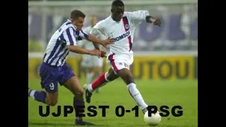 Ujpest 0-1 PSG / Coupe de l'UEFA 2002 2003