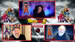 INTERVIEW with Dragon Ball Super: SUPER HERO - Actors: SEAN SCHEMMEL, KYLE HEBERT, & CHRIS SABAT