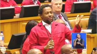 Dr Ndlozi Welcomes Mr Nene To Parliament