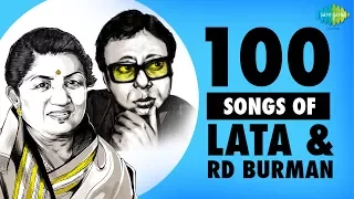 Top 100 Songs Of Lata Mangeshkar & R.D.Burman | लता एंड र डी बर्मन के 100 गाने | Aap Ki Ankhon Mein