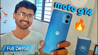 moto G14 Unboxing And First Impression Best Looking Smartphone Under 10K | complete details