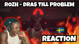 AMERICAN REACTS TO SWEDISH DRILL RAP! Rozh - Dras Till Problem ENGLISH SUBTITLES