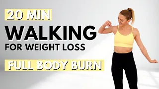 🔥20 Min STEADY STATE WALKING for WEIGHT LOSS🔥ALL STANDING🔥NO JUMPING🔥KNEE FRIENDLY🔥LISS WORKOUT🔥