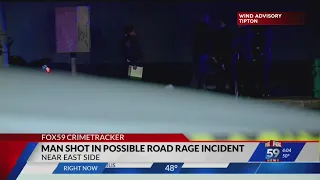 Man shot in possible road rage incident