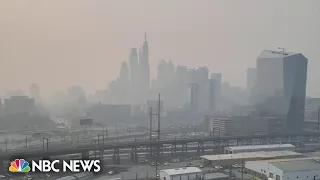 Wildfire smoke shifts south, putting more cities in air quality danger zone