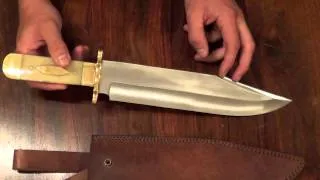 Review: Custom Bowie knife from Poshland Knives