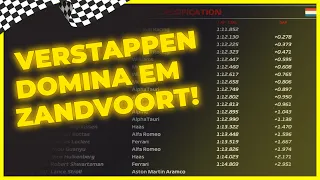 Verstappen dominates FP1 at Zandvoort: Alonso in search of the lead.