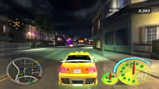 Need for Speed Underground 2 Lexus IS300 Test Run