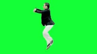 Green Screen PSY Gangnam Style Walk Cycle Loop HD   Footage PixelBoom online video cutter com