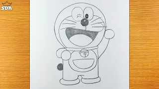 Doraemon Easy drawing || Pencil Drawing || @SDA64