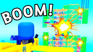 ROBLOX DESTROY THE ISLAND...