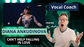 I was wrong about her - Vocal Coach Reacts to Diana Ankudinova - Can't Help Falling In Love