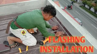 PAGLALAGAY NG FLASHING