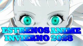 ESTRENOS ANIME INVIERNO 2023 /SERIES, OVAS , ONAS, PELICULAS