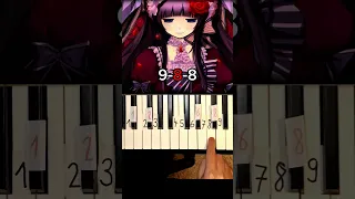 Old Doll Mad Father Piano Tutorial #shorts