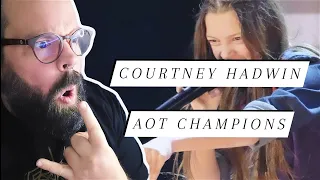 DUDE THIS WAS AMAZING! Courtney Hadwin at AOT Champions!