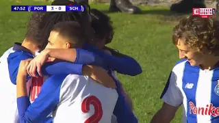 Sousa A  Goal 3-0 Porto U19 - Schalke U19  UEFA Youth League