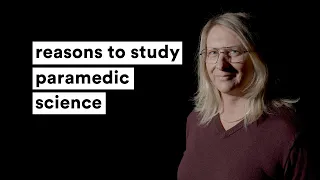 reasons to study paramedic science