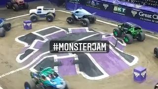 Monster Jam Salt Lake City Utah DAY 1 SKILLS