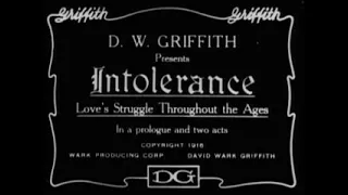 "Intolerance" starring Lillian Gish (1916)
