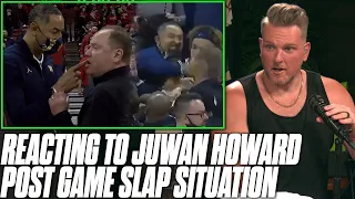 Pat McAfee's Thoughts On Juwan Howard's Slap, Suspension | Pat McAfee Reacts