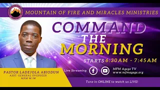 WHEN EAGLE IS CAGED By Pastor Ladejola Abiodun | Command The Morning Service | 8th March 2021