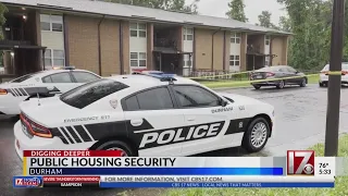 Durham leaders looking to improve security around public housing communities