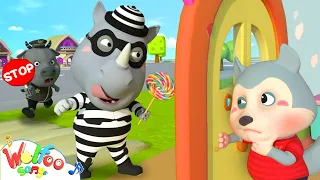 ⛔ No, Wolfoo! Don’t Open the Door to Stranger 🤡 Stranger Danger Song | Safety Tips For Kids