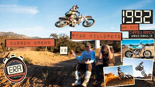 RV2 vs Carson Brown REMATCH! 1992 WR500 | ERA's Episode 5