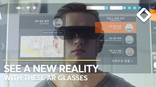 Look Into The Future With These Stylish AR Glasses