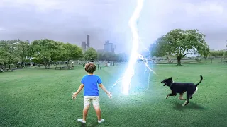 he tried to control lightning...