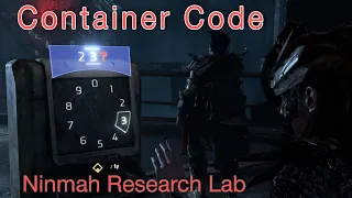 Ninmah Research Lab CONTAINER CODE - HORIZON Forbidden West