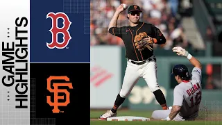 Red Sox vs. Giants Game Highlights (7/29/23) | MLB Highlights