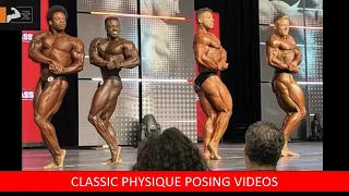 ARNOLD CLASSIC 2022 CLASSIC PHYSIQUE PREJUDGING POSING VIDEOS | ARNOLD CLASSIC PREJUDGING 2022