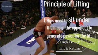 Daniel Cormier - High Crouch Lift & Mat Return