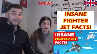 British Couple Reacts to 50 Insane Fighter Jets Facts That Will Shock You!